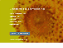 Tablet Screenshot of fullbodybalancing.com